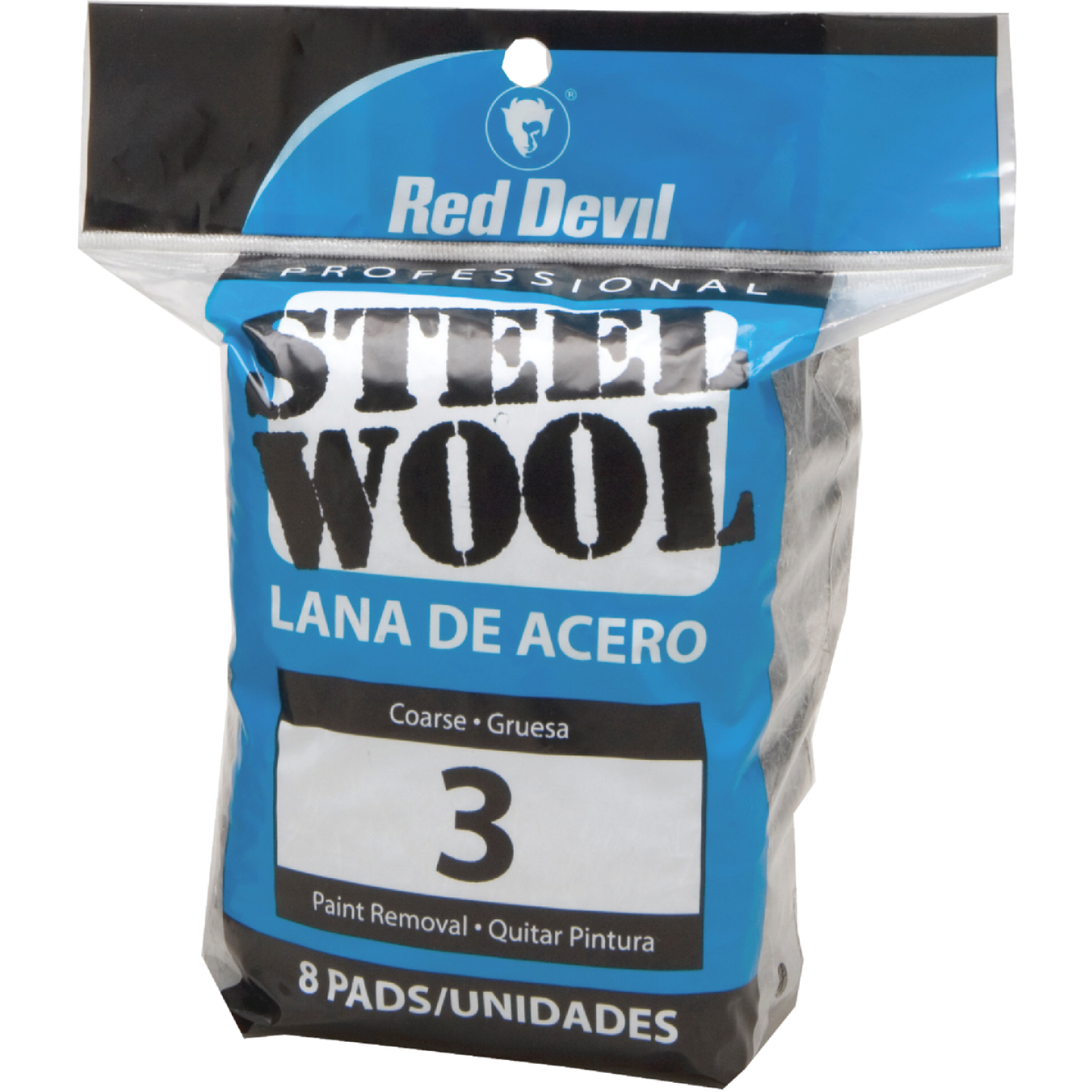 Red Devil #3 Steel Wool (8-Pack) Image 1