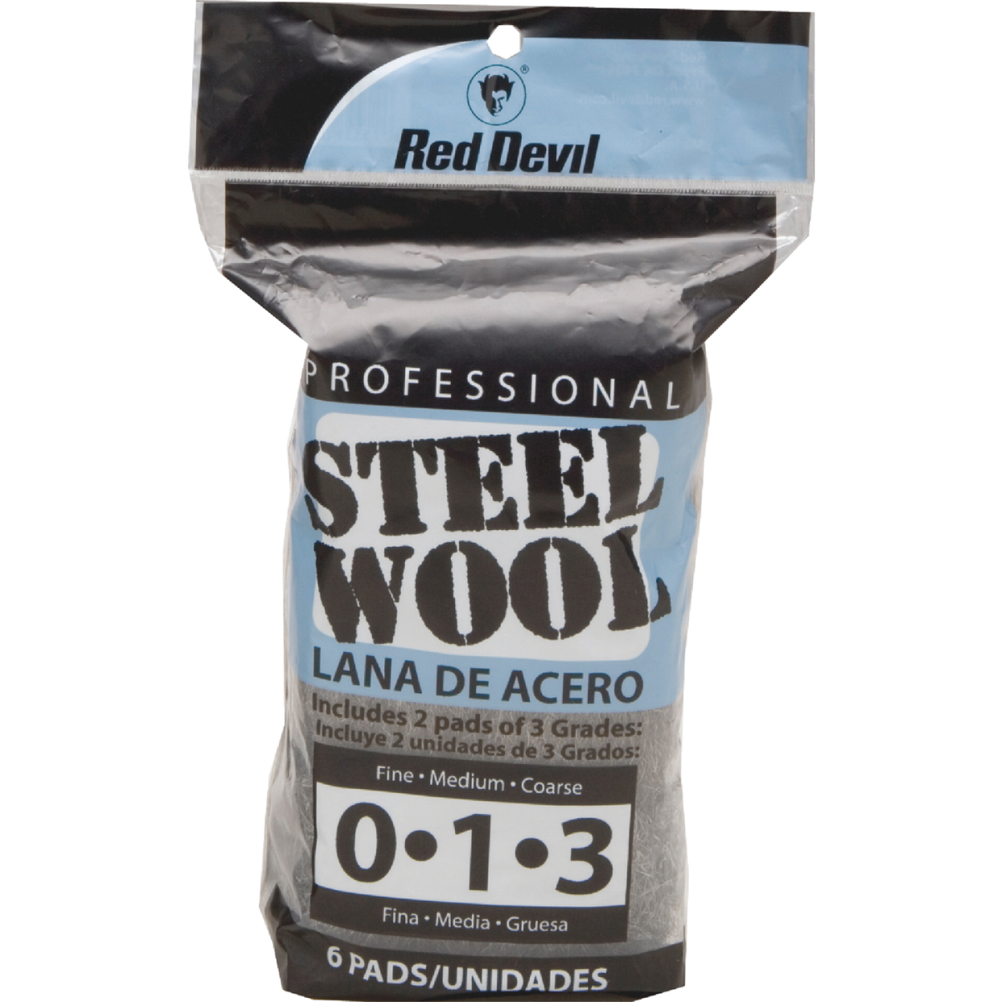 Red Devil Assorted Steel Wool (6-Pack) Image 1