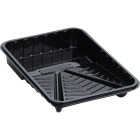 Linzer 9 In. Black Plastic Roller Paint Tray Image 1
