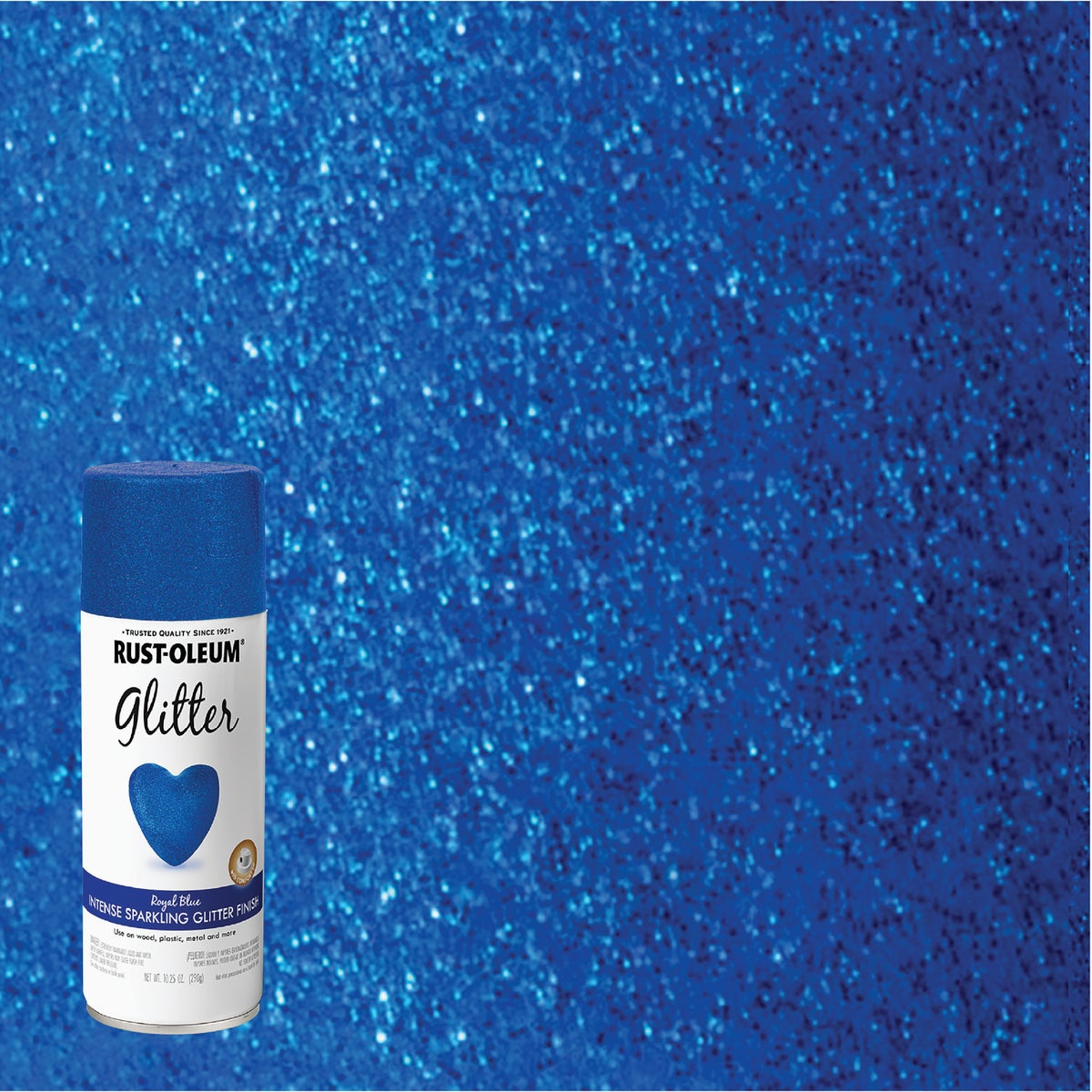Rust-Oleum 10.25 Oz. Royal Blue Glitter Spray Paint