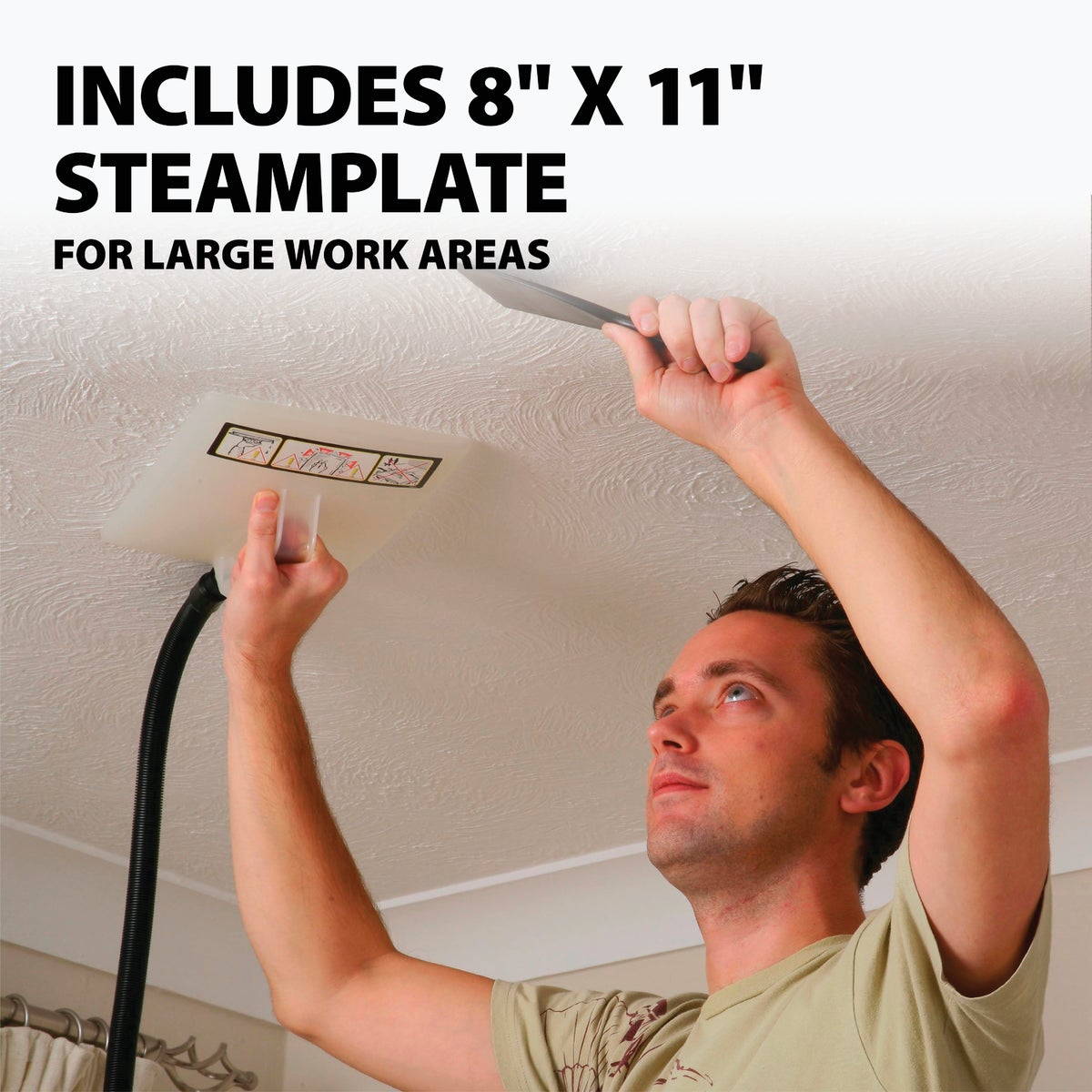 Wagner 725 Power Steamer Steam Cleaner for Wallpaper Removal (2 Steamplates Included) Image 4