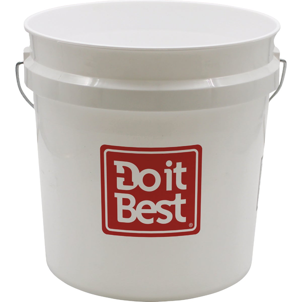Do it Best 2 Gal. White Plastic Bucket Image 1