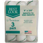 Best Look 9 In. x 3/8 In. Microfiber Roller Cover (3-Pack) Image 1
