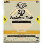 Gator Grit 9 In. x 11 In. Fine Premium Sanding Sheet, 220 Grit (15-Pack) Image 1