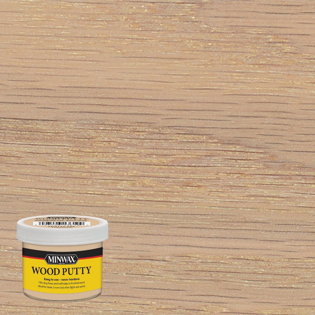 Minwax 3.75 Oz. Pickled Oak Wood Putty Image 1