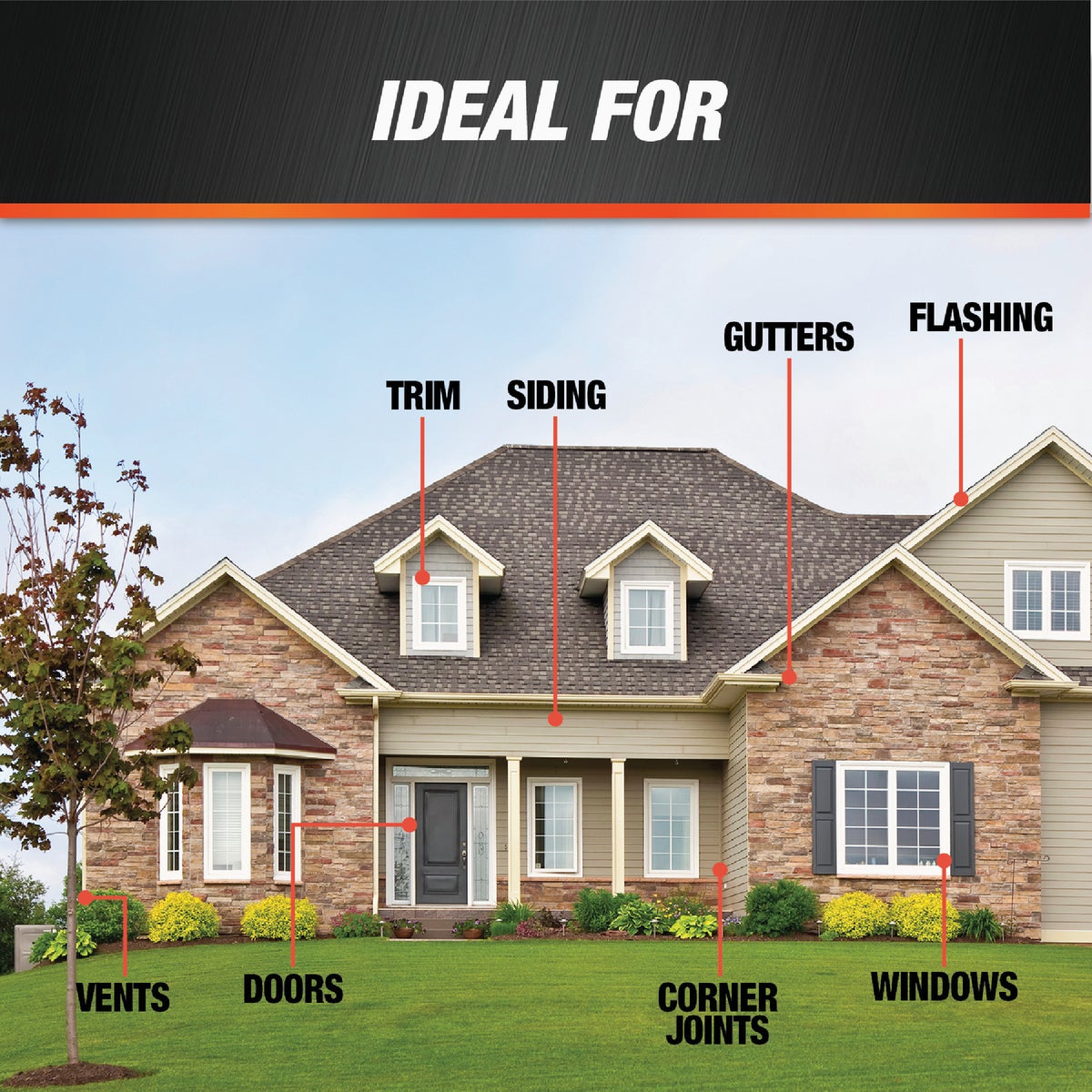 DAP 9.8 Oz. Window, Door & Siding Silicone Sealant, Clear Image 6