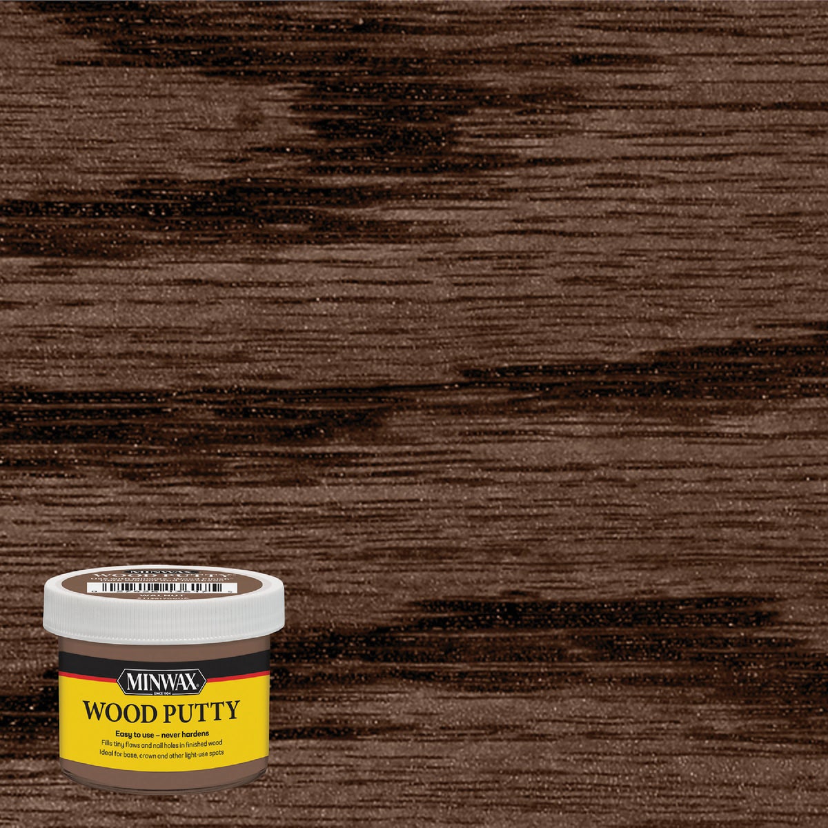 Minwax 3.75 Oz. Walnut Wood Putty Image 1