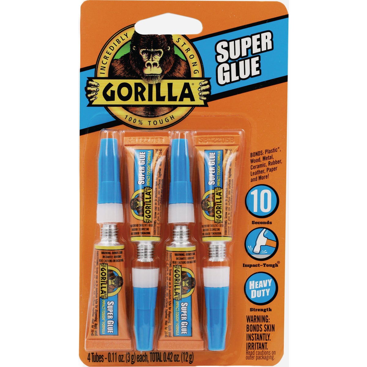 Gorilla Glue 3g Super Glue Gel (4-Pack) Image 4
