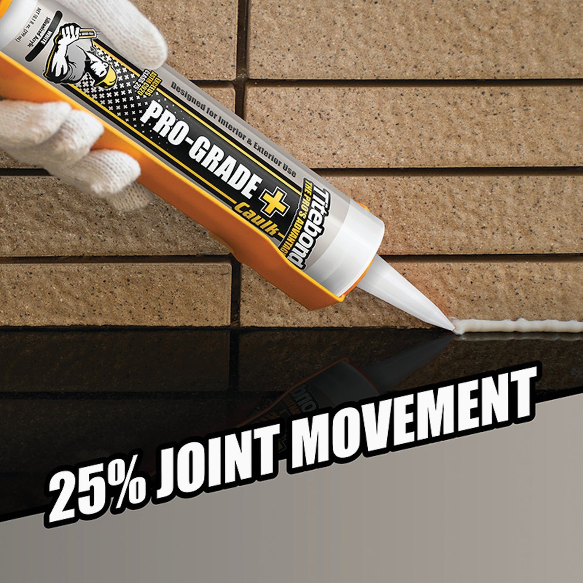 Titebond Pro Grade Plus 10.1 Oz. White Silicone Caulk Image 4
