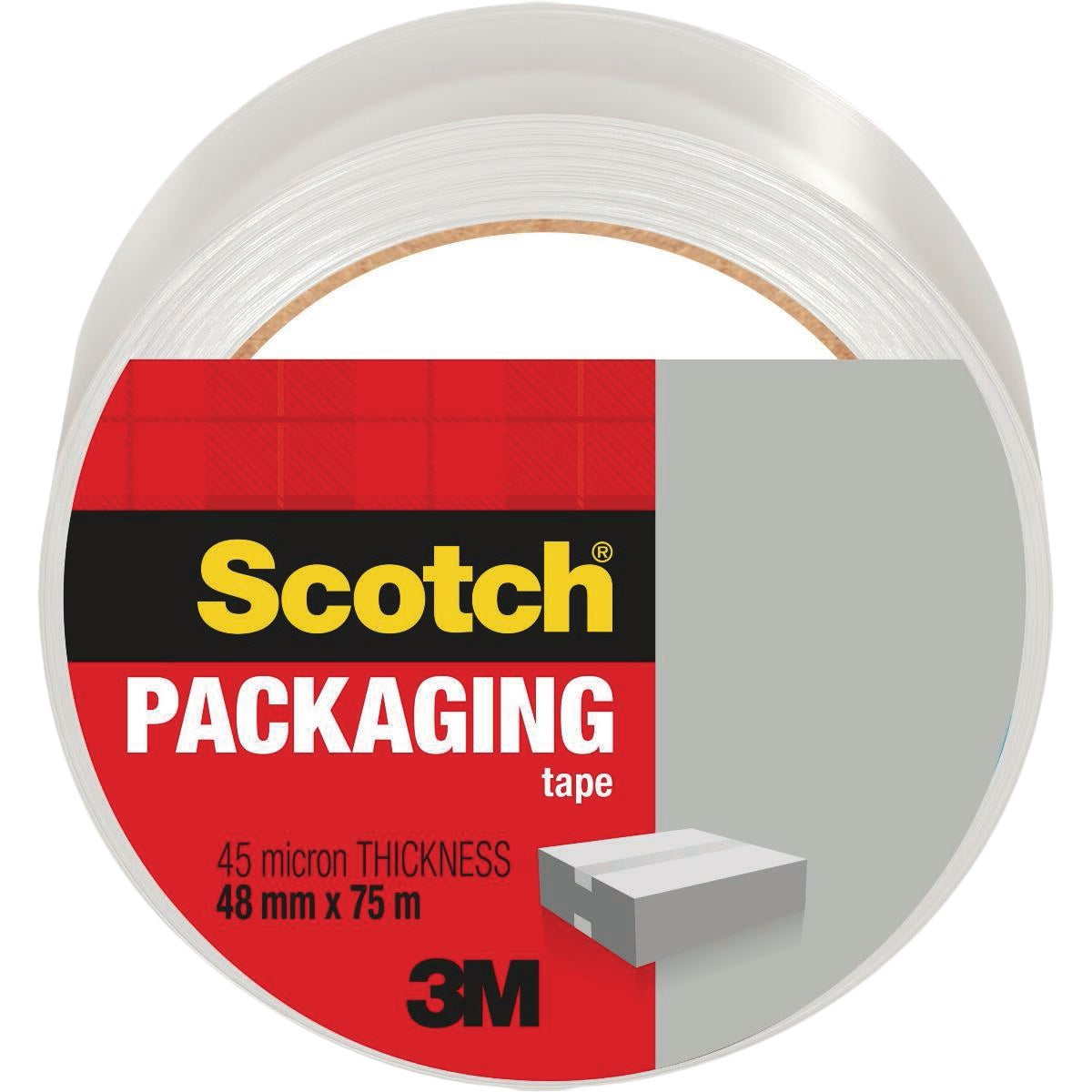 Scotch 1.88 Yd. x 54.6 Yd. Lightweight Shipping Packaging Tape