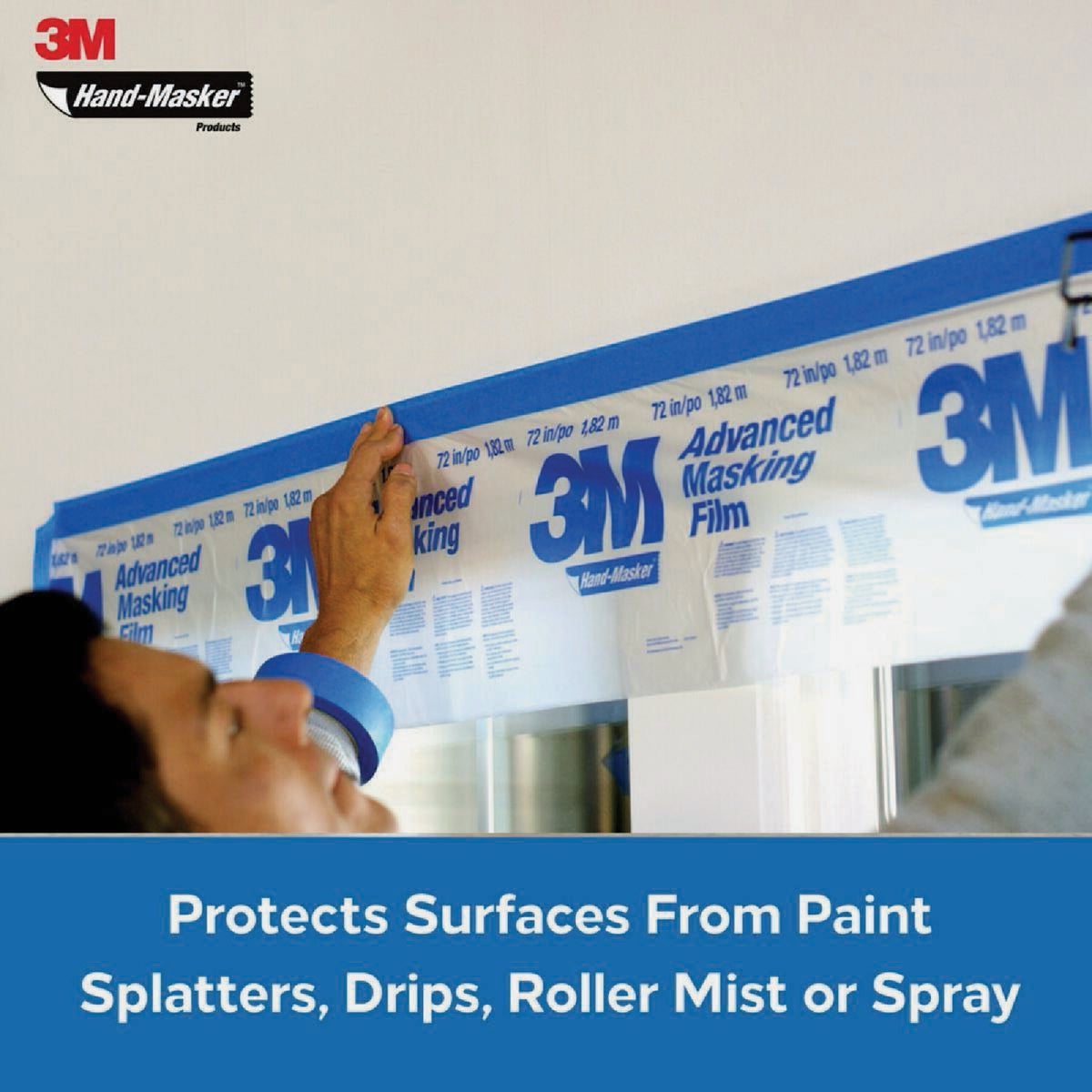 3M Hand-Masker Pre-Assembled Masking Film Kit Image 5