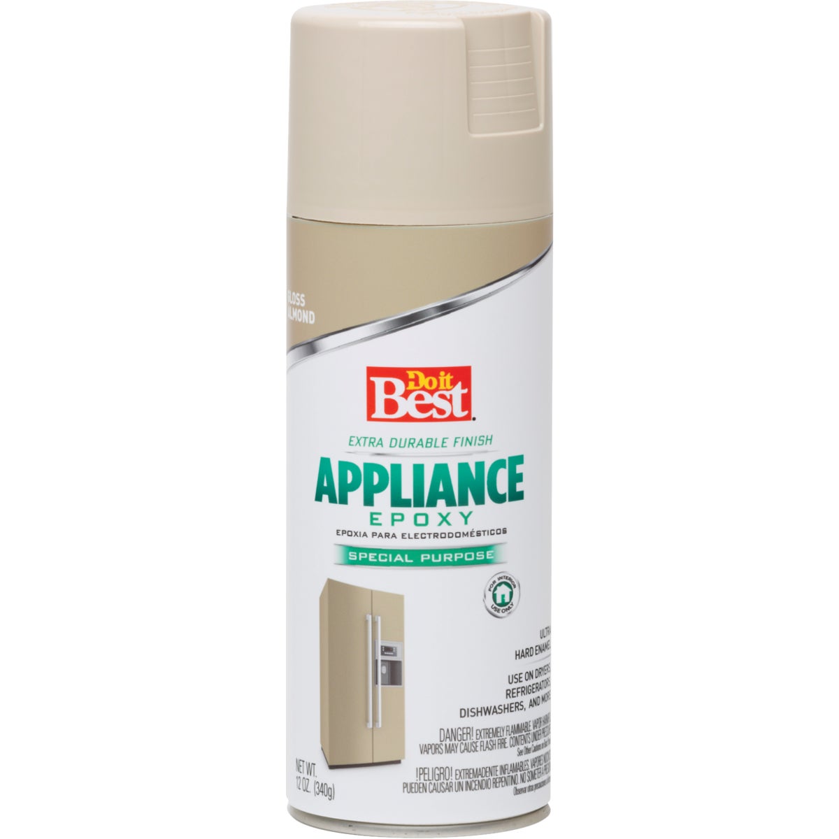 Do it Best Gloss Almond 12 Oz. Appliance Spray Paint