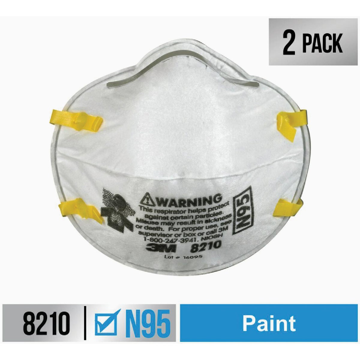 3M N95 Performance Particulate Respirator for Paint Prep
