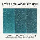 Rust-Oleum 10.25 Oz. Turquoise Glitter Spray Paint Image 4
