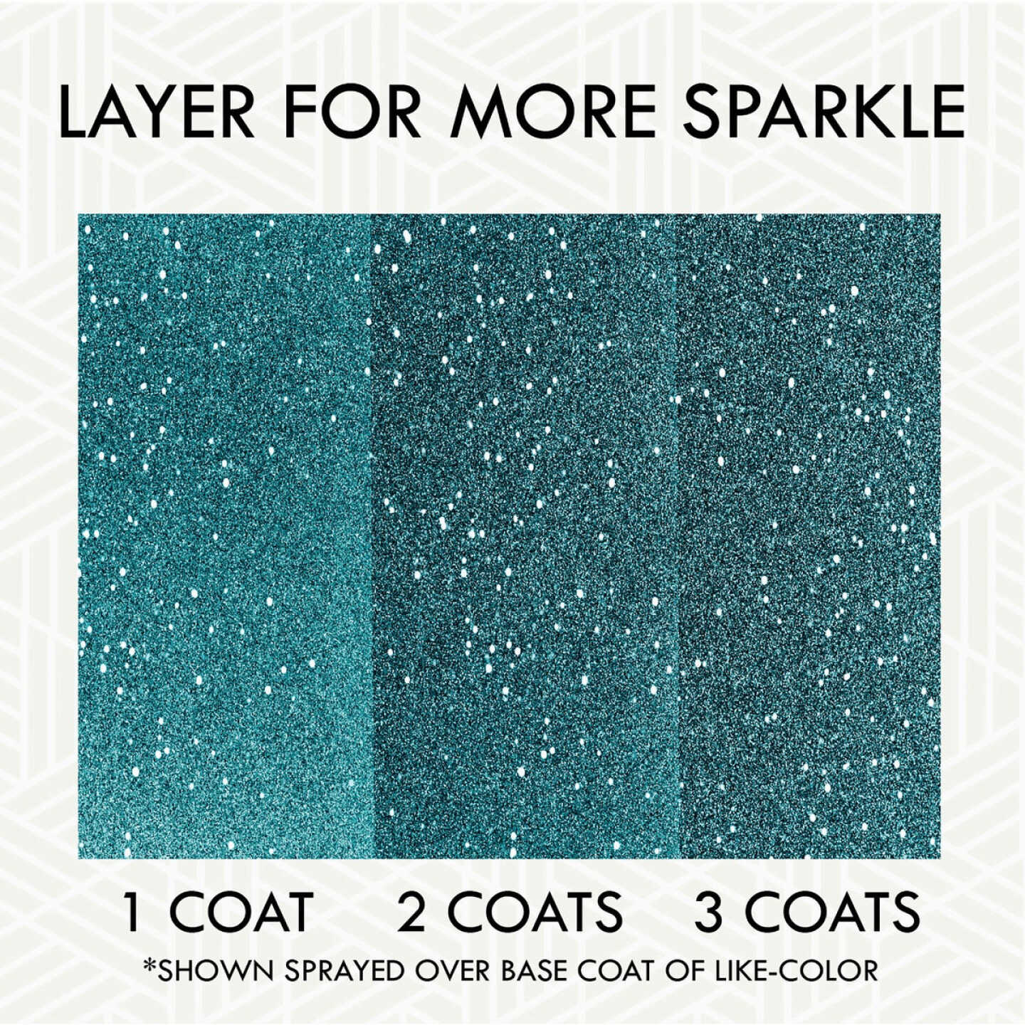 Rust-Oleum 10.25 Oz. Turquoise Glitter Spray Paint Image 4