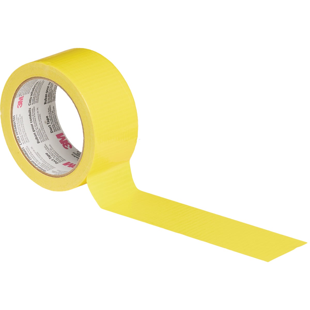 3M 1.88 In. x 20 Yd. Yellow Heavy Duty Duct Tape Image 3