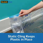 ScotchBlue Tape + Plastic with Dispenser Image 3