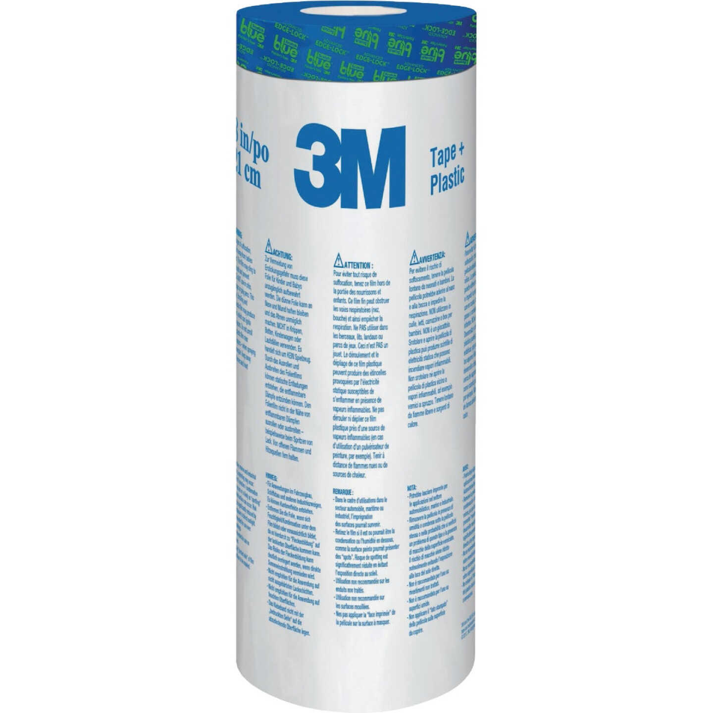 ScotchBlue Tape + Plastic with Dispenser Image 1