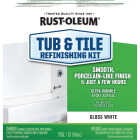 Rust-Oleum 1 Qt. Tub & Tile Gloss White Refinishing Kit Image 6