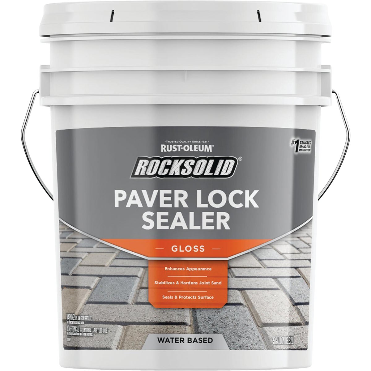 Rust-Oleum RockSolid Paver Lock, 5 Gal., Clear
