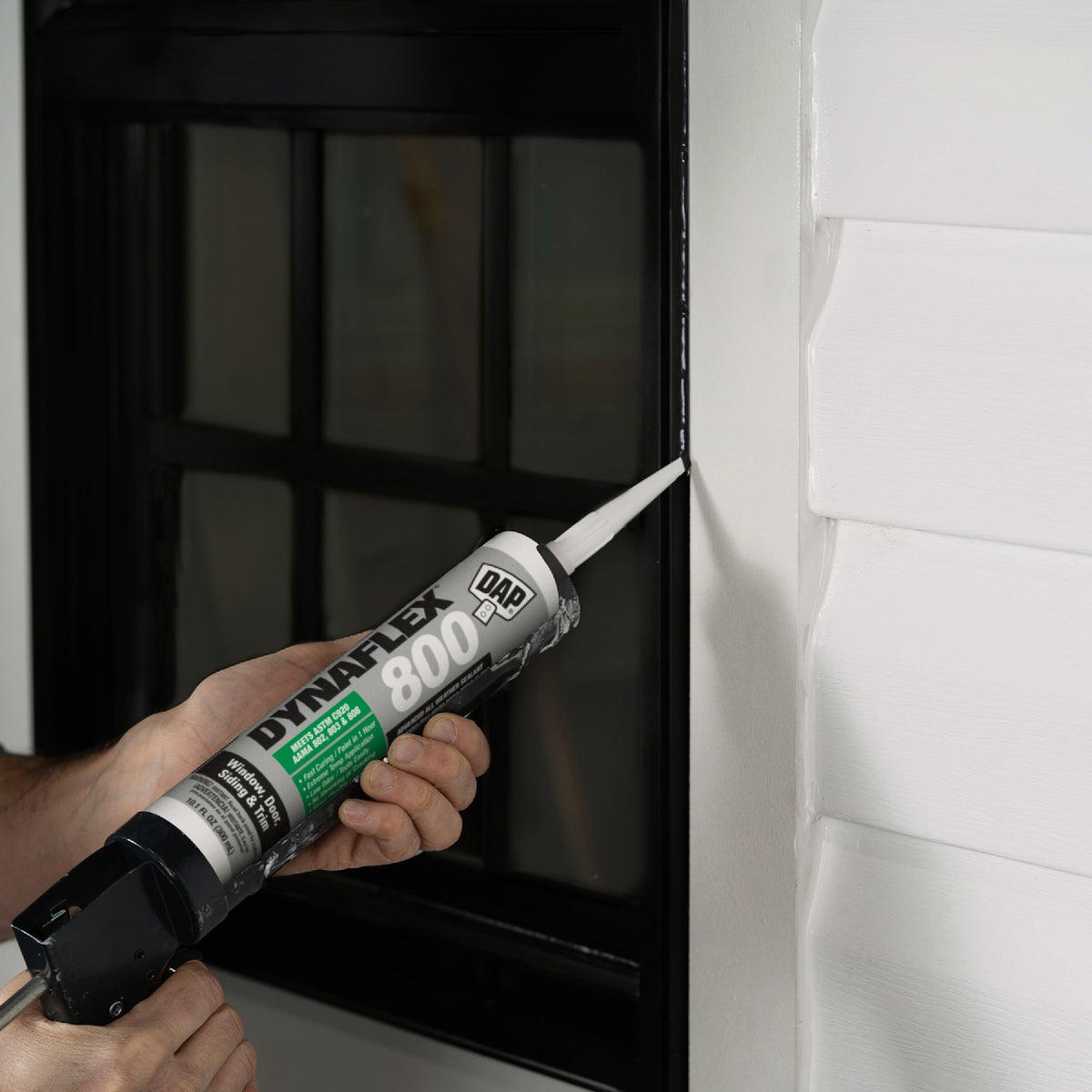 DAP Dynaflex 800 10.1 Oz. Advanced Window, Door, Siding, & Trim Polymer Sealant - Light Bronze BR114 Image 2