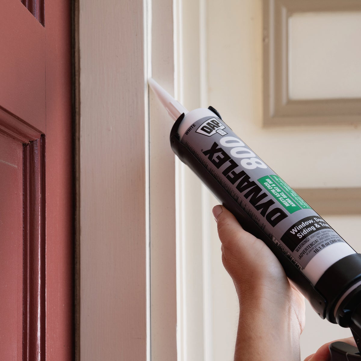 DAP Dynaflex 800 10.1 Oz. Advanced Window, Door, Siding, & Trim Polymer Sealant - Light Bronze BR114 Image 5