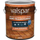 Valspar Semi Transparent Deck Stain, Redwood, 1 Gal. Image 11