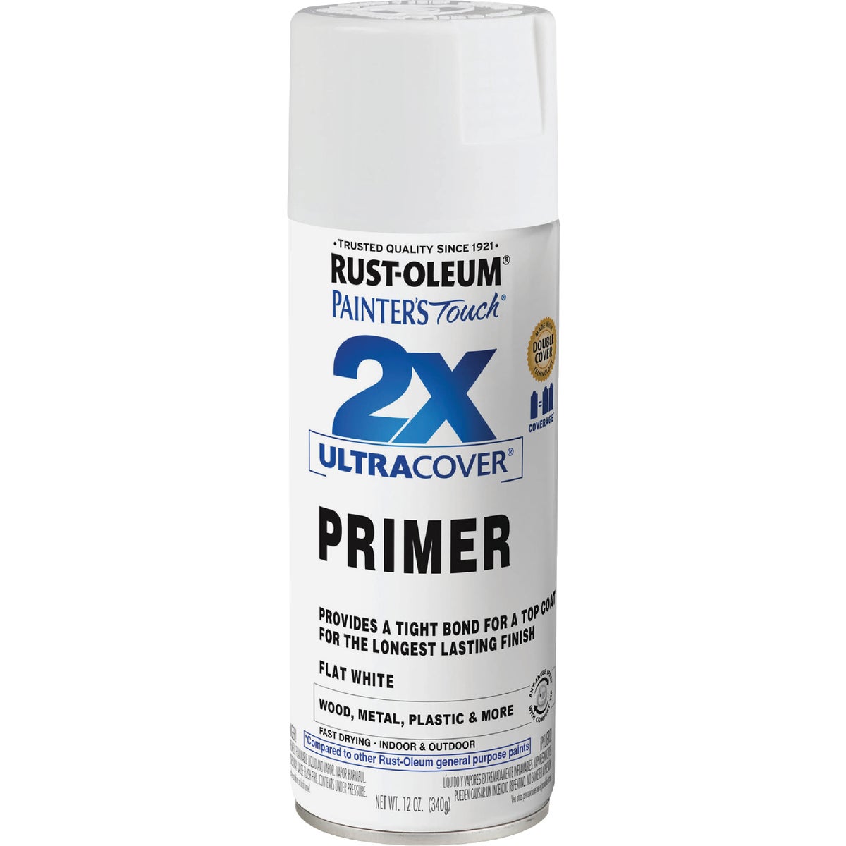 Rust-Oleum Painter's Touch 2X Ultra Cover White Spray Paint Primer Image 8