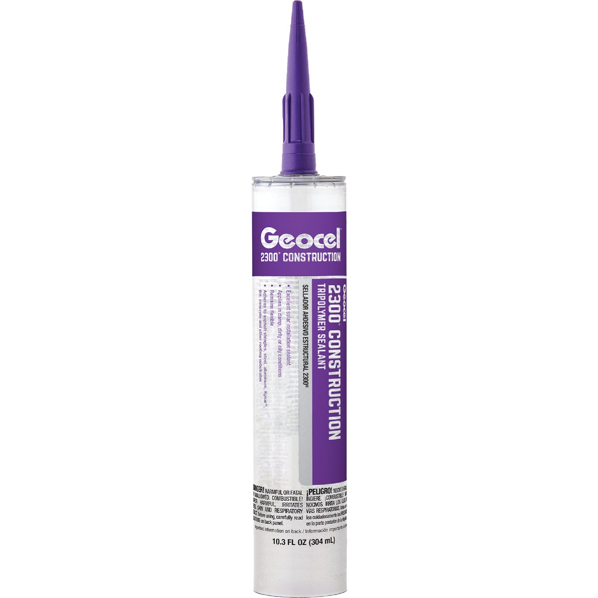 Geocel 2300 10.3 Oz. Construction Tripolymer Sealant (Plastic Cartridge)