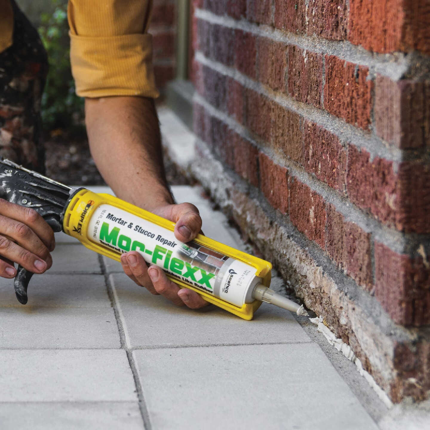 Sashco Mor-Flexx Concrete Beige Cartridge Mortar Sealant Image 6