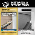 DAP DYNAFLEX ULTIMATE 10.1 Oz. Premium All-Weather Sealant, Clear Image 4