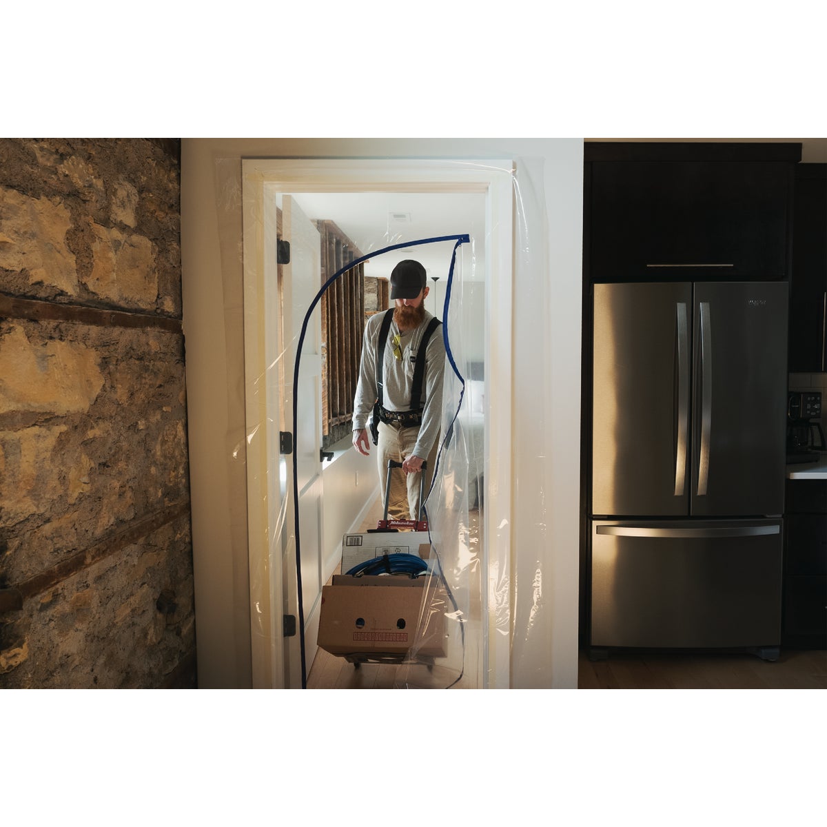 Trimaco E-Z Up  Dust Containment Door Kit Image 3
