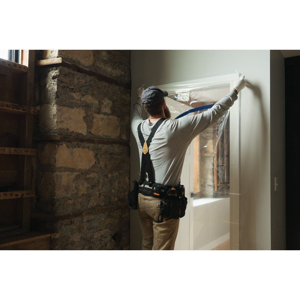 Trimaco E-Z Up  Dust Containment Door Kit Image 2