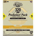 Gator Grit 9 In. x 11 In. Fine Premium Sanding Sheet, 320 Grit (15-Pack) Image 1
