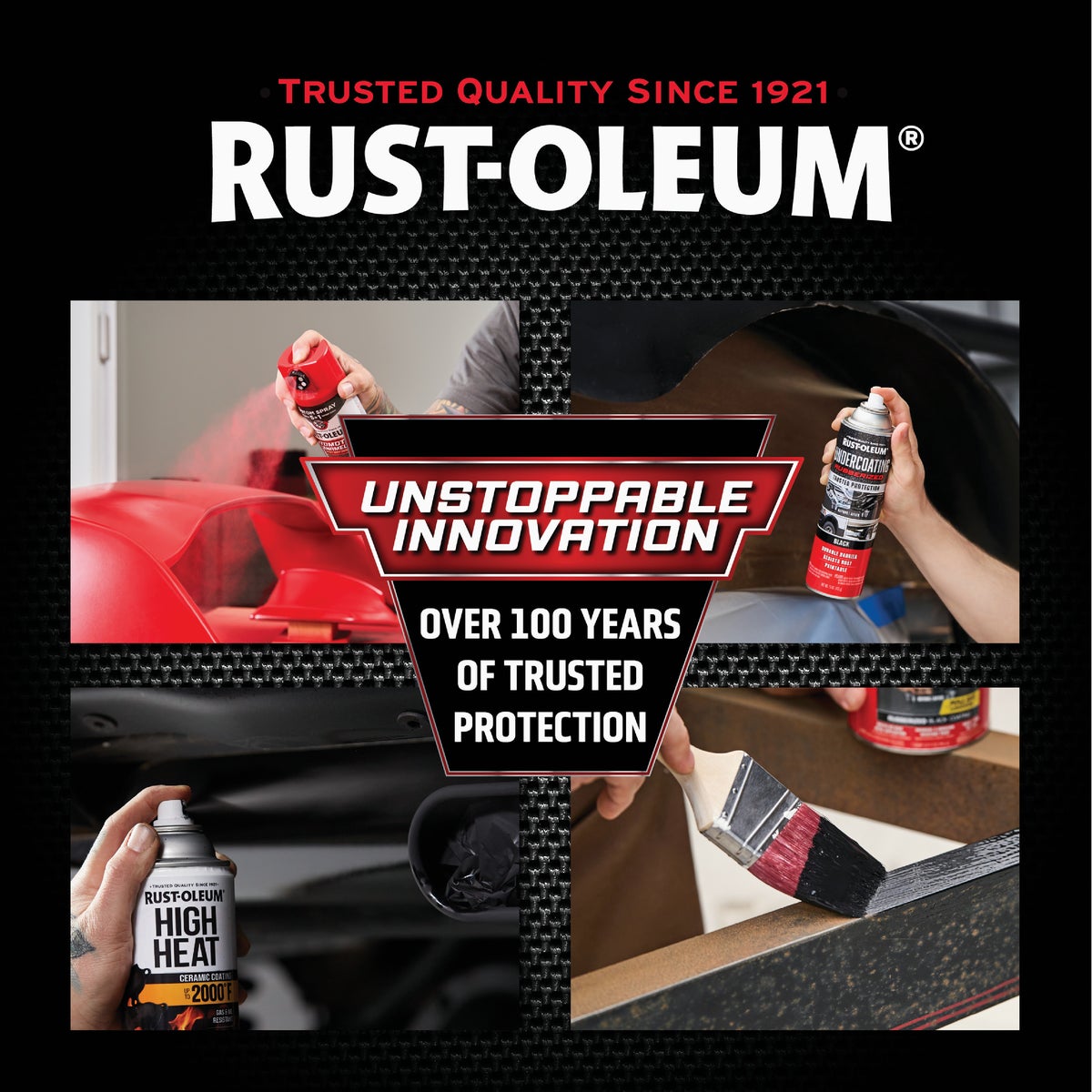 Rust-Oleum Stops Rust Flat Aluminum 12 Oz. High Heat Spray Paint Image 5