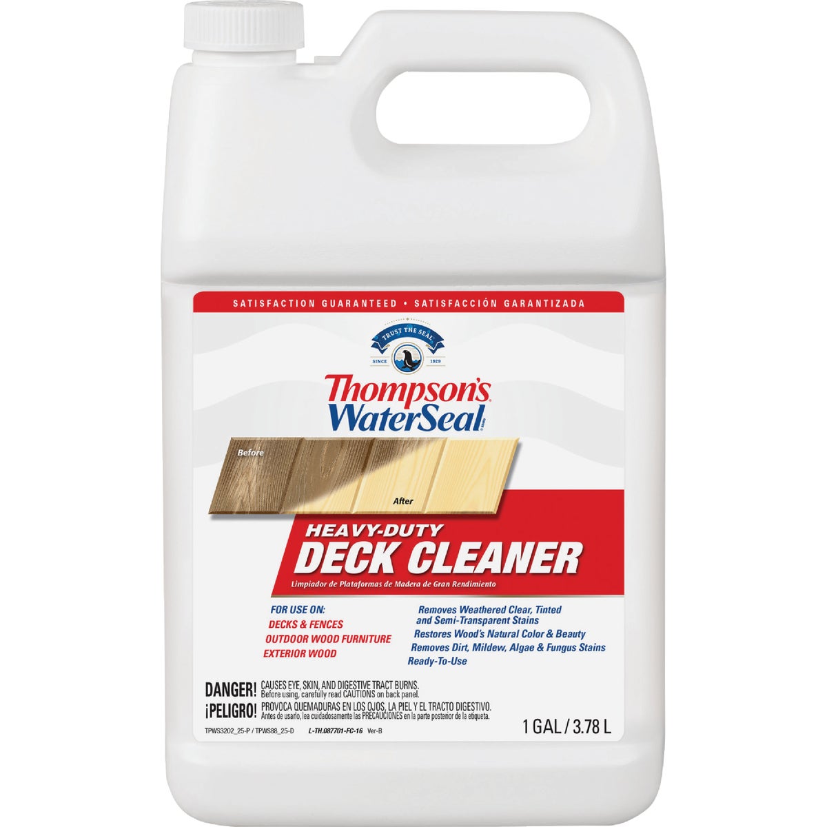 Thompson's WaterSeal 1 Gal. Heavy-Duty Deck Cleaner