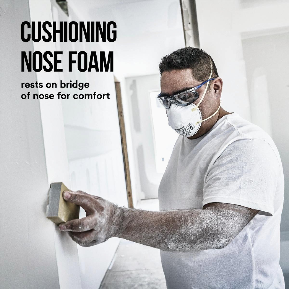3M N95 Performance Particulate Respirator for Paint Prep (20-Pack) Image 3