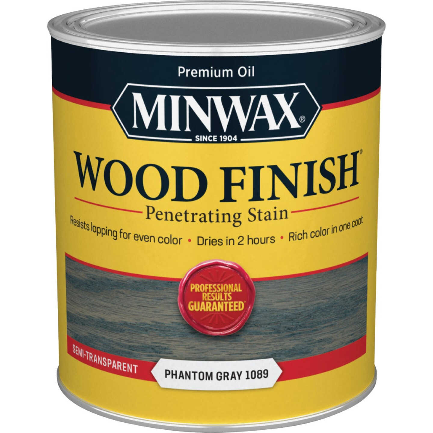 Minwax 1 Qt. Phantom Gray Wood Finish Image 4