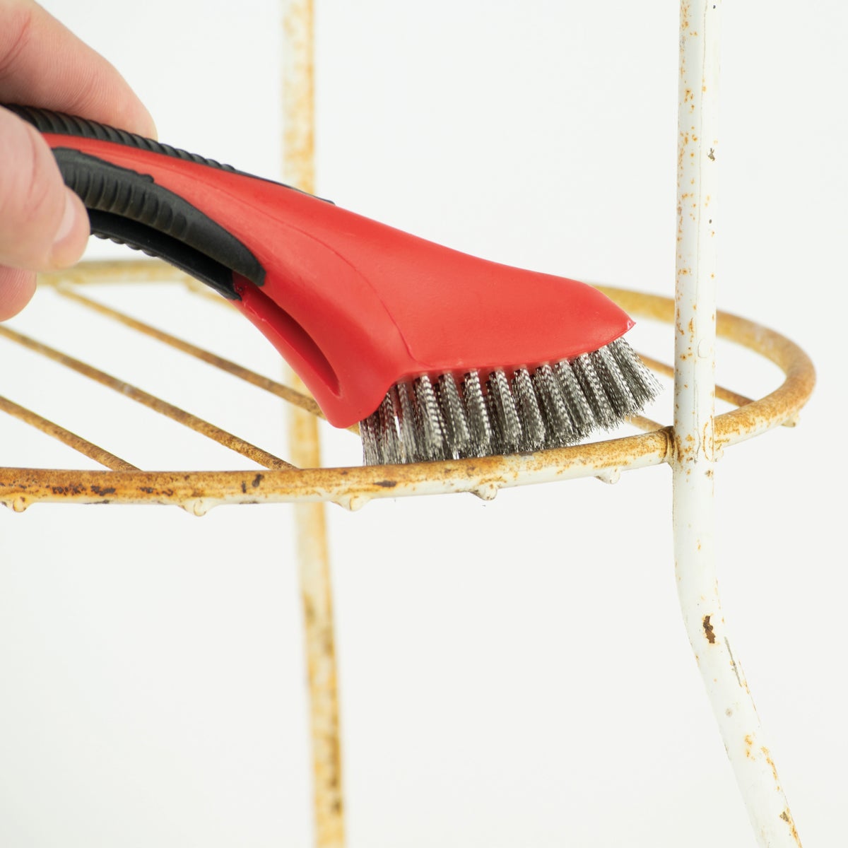 Warner Soft Grip Stainless Steel Stripper Brush Image 2