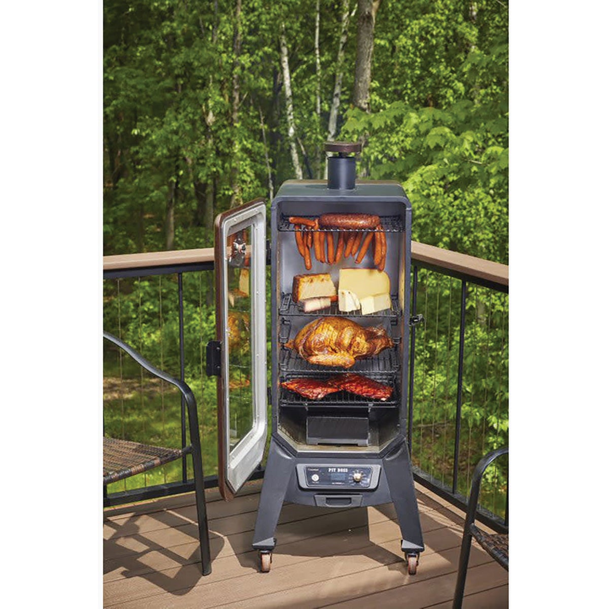 Louisiana Grills Pit Boss 884 Sq. In. Vertical Pellet Smoker Image 3