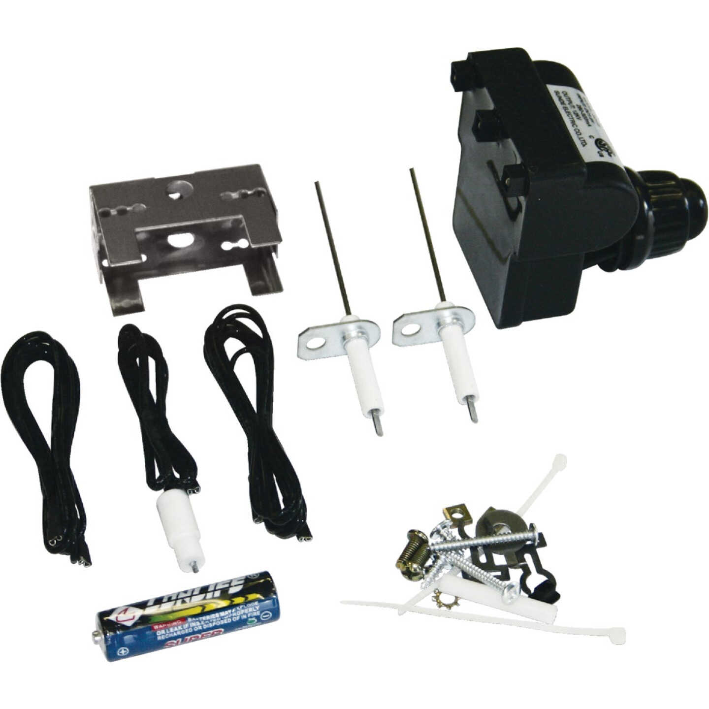 GrillPro Universal Gas Grill Electronic Push Button Replacement Igniter Kit Image 1