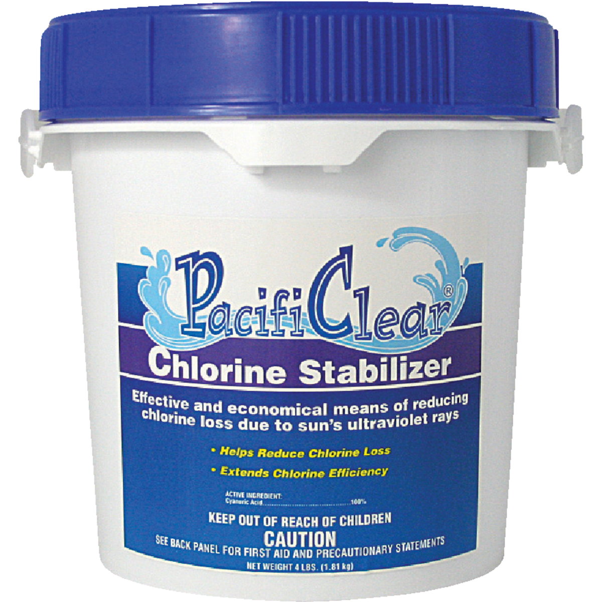 PacifiClear 4 Lb. Chlorine Stabilizer Granule Image 1