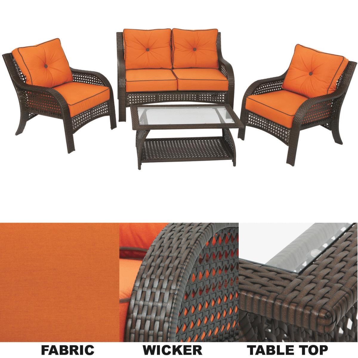 CHELSEA 4-PC PATIO SET