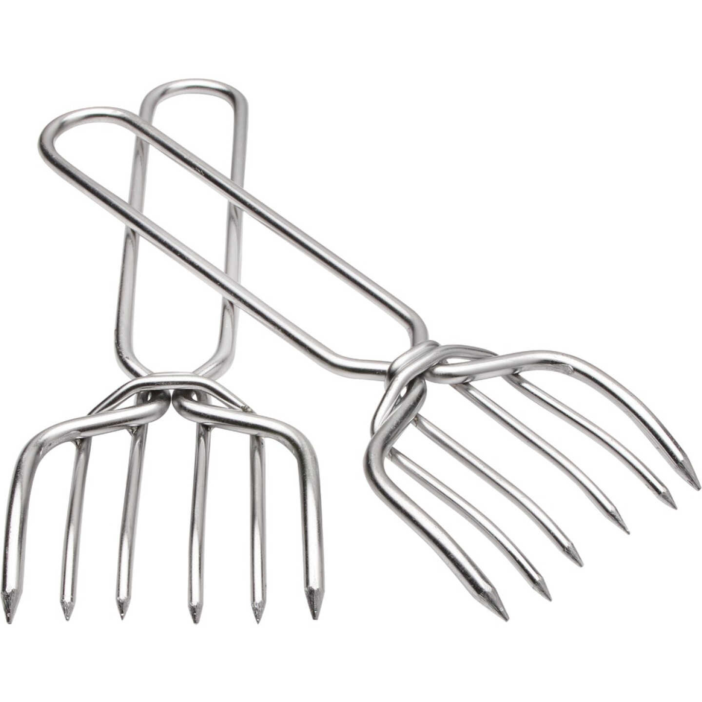 GrillPro Stainless Steel BBQ Shredding Claws Image 1