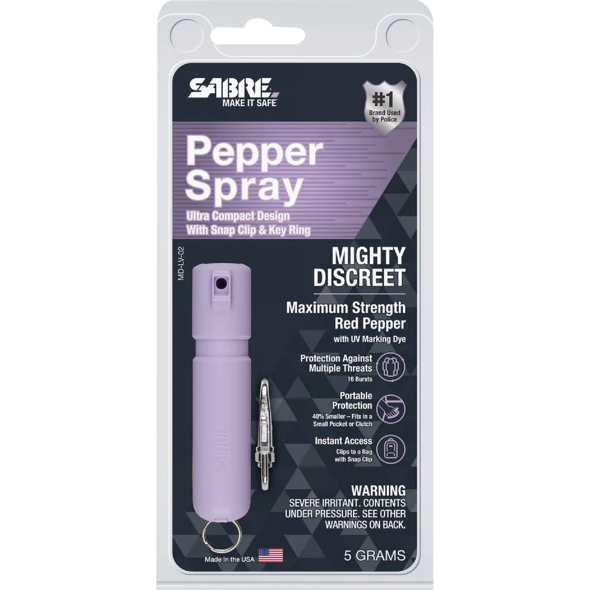 Sabre Red Mighty Discreet 0.18 Oz. Pepper Spray