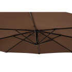 Outdoor Expressions 10 Ft. Round Steel Offset Brown Patio Umbrella Image 6