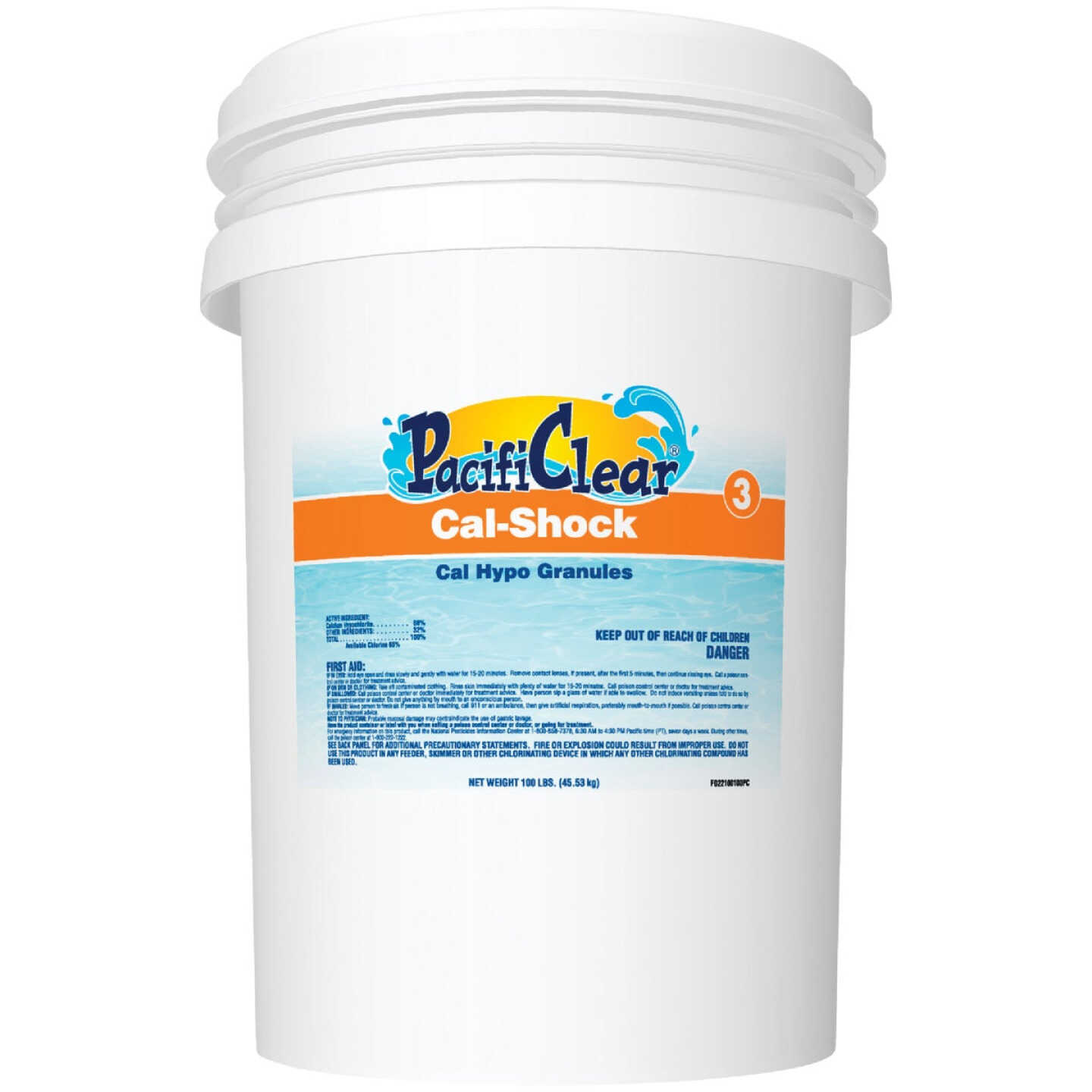 PacifiClear Cal-Shock 100 Lb. Granule Image 1