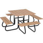 Jack Post 4-Sided Picnic Table Kit - Frame Only Image 1