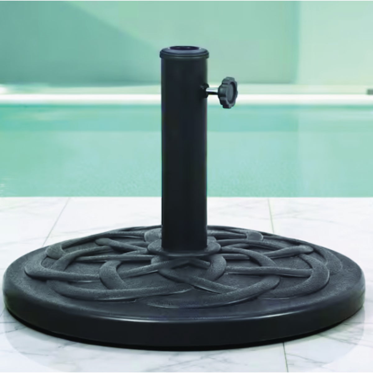 Sun-Ray 16.5 In. Black 20 Lb. Umbrella Base