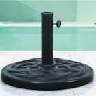 Sun-Ray 16.5 In. Black 20 Lb. Umbrella Base Image 1